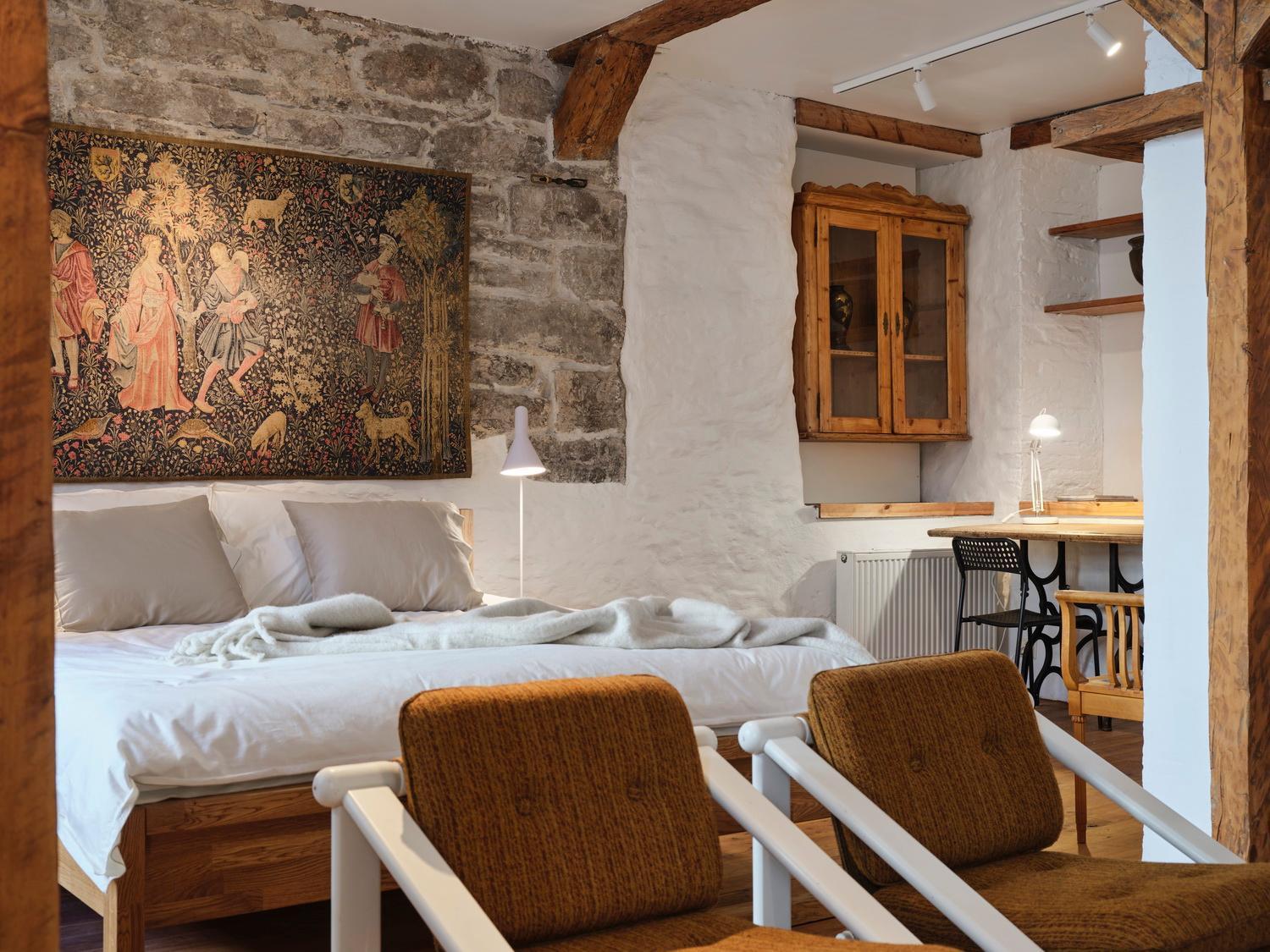 Historic Apartment With Private Garden In Old Town Tallinn Exteriér fotografie